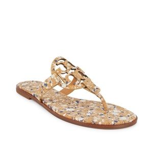 NWT Tory Burch Miller Ivory Confetti